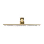 vidaXL Cap de duș rotund tip ploaie, auriu, 25 cm, oțel inoxidabil vidaXL Cap de duș rotund tip ploaie, auriu, 25 cm, oțel inoxidabil