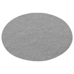 vidaXL Gazon artificial cu crampoane diam 130 cm, gri rotund vidaXL Gazon artificial cu crampoane diam 130 cm, gri rotund