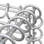 vidaXL Perete gabion cu capace, 200 x 60 x 100 cm, oțel galvanizat vidaXL Perete gabion cu capace, 200 x 60 x 100 cm, oțel galvanizat
