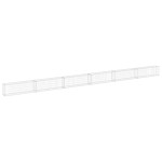 vidaXL Perete gabion cu capace, 900 x 30 x 50 cm, oțel galvanizat vidaXL Perete gabion cu capace, 900 x 30 x 50 cm, oțel galvanizat