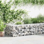 vidaXL Perete gabion cu capace, 900 x 30 x 50 cm, oțel galvanizat vidaXL Perete gabion cu capace, 900 x 30 x 50 cm, oțel galvanizat