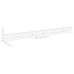 vidaXL Perete gabion cu capace, 900 x 30 x 50 cm, oțel galvanizat vidaXL Perete gabion cu capace, 900 x 30 x 50 cm, oțel galvanizat