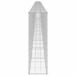 vidaXL Perete gabion cu capace, 900 x 30 x 100 cm, oțel galvanizat vidaXL Perete gabion cu capace, 900 x 30 x 100 cm, oțel galvanizat