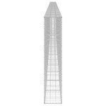 vidaXL Perete gabion cu capace, 900 x 30 x 150 cm, oțel galvanizat vidaXL Perete gabion cu capace, 900 x 30 x 150 cm, oțel galvanizat