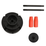 vidaXL Mandrină pentru lemn, cu 4 fălci, conexiune M33, 100 mm, oțel vidaXL Mandrină pentru lemn, cu 4 fălci, conexiune M33, 100 mm, oțel