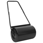 vidaXL Tăvălug de gazon, negru, 63 cm, 50 L vidaXL Tăvălug de gazon, negru, 63 cm, 50 L