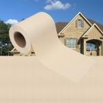 vidaXL Panou de intimitate grădină, crem, 35 x 0,19 m, PVC vidaXL Panou de intimitate grădină, crem, 35 x 0,19 m, PVC