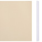 vidaXL Panou de intimitate grădină, crem, 35 x 0,19 m, PVC vidaXL Panou de intimitate grădină, crem, 35 x 0,19 m, PVC