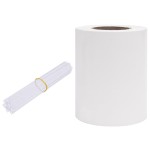 vidaXL Panou de intimitate grădină, alb, 35 x 0,19 m, PVC vidaXL Panou de intimitate grădină, alb, 35 x 0,19 m, PVC