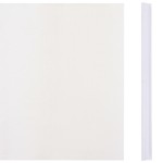 vidaXL Panou de intimitate grădină, alb, 35 x 0,19 m, PVC vidaXL Panou de intimitate grădină, alb, 35 x 0,19 m, PVC