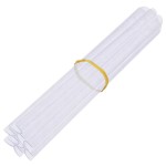 vidaXL Panou de intimitate grădină, alb, 35 x 0,19 m, PVC vidaXL Panou de intimitate grădină, alb, 35 x 0,19 m, PVC