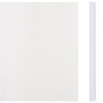 vidaXL Panou de intimitate grădină, alb, 70 x 0,19 m, PVC vidaXL Panou de intimitate grădină, alb, 70 x 0,19 m, PVC