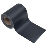 vidaXL Panou de intimitate grădină, gri închis mat, 35 x 0,19 m, PVC vidaXL Panou de intimitate grădină, gri închis mat, 35 x 0,19 m, PVC