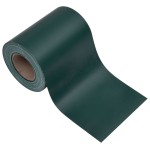 vidaXL Panou de intimitate grădină, verde mat, 35 x 0,19 m, PVC