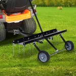 vidaXL Scarificator pentru mașină de tuns iarbă ride-on, 100 cm vidaXL Scarificator pentru mașină de tuns iarbă ride-on, 100 cm