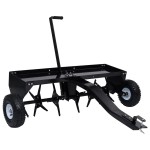 vidaXL Scarificator de gazon pentru mașina de tuns iarbă ride-on 102cm vidaXL Scarificator de gazon pentru mașina de tuns iarbă ride-on 102cm