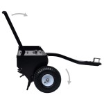 vidaXL Scarificator de gazon pentru mașina de tuns iarbă ride-on 102cm vidaXL Scarificator de gazon pentru mașina de tuns iarbă ride-on 102cm
