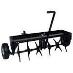 vidaXL Scarificator de gazon pentru mașina de tuns iarbă ride-on 102cm vidaXL Scarificator de gazon pentru mașina de tuns iarbă ride-on 102cm