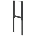 vidaXL Cadre banc lucru reglabile 2 buc. negru 55x(69-95,5) cm metal vidaXL Cadre banc lucru reglabile 2 buc. negru 55x(69-95,5) cm metal