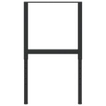 vidaXL Cadre banc lucru reglabile 2 buc. negru 55x(69-95,5) cm metal vidaXL Cadre banc lucru reglabile 2 buc. negru 55x(69-95,5) cm metal