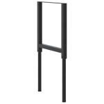 vidaXL Cadre banc lucru reglabile 2 buc. negru 55x(69-95,5) cm metal vidaXL Cadre banc lucru reglabile 2 buc. negru 55x(69-95,5) cm metal