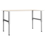 vidaXL Cadre banc lucru reglabile, 2 buc., gri, 85x(69-95,5) cm, metal vidaXL Cadre banc lucru reglabile, 2 buc., gri, 85x(69-95,5) cm, metal
