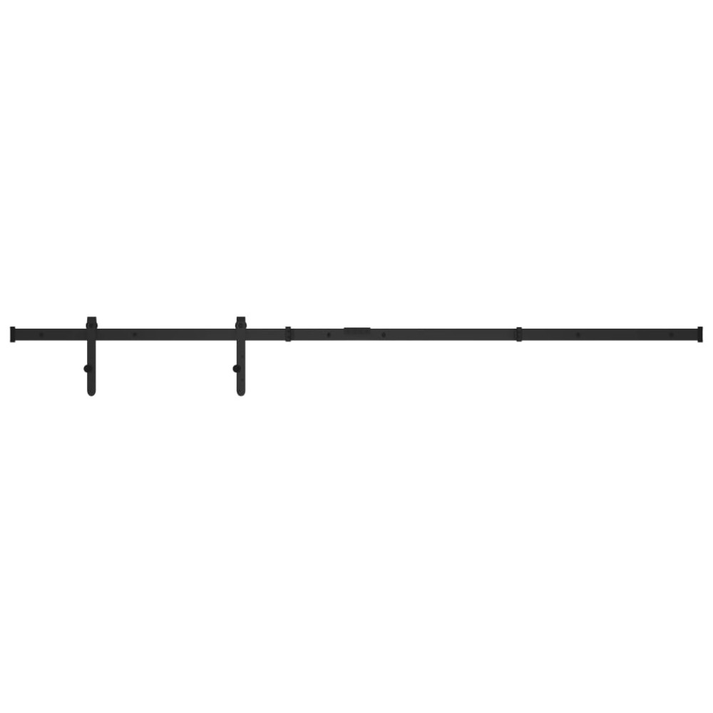 vidaXL Set glisare ușă mini pentru dulap, oțel carbon, 200 cm