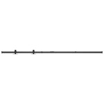 vidaXL Set glisare ușă mini pentru dulap, oțel carbon, 183 cm vidaXL Set glisare ușă mini pentru dulap, oțel carbon, 183 cm