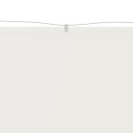 vidaXL Copertină verticală, alb, 180x800 cm, țesătură Oxford