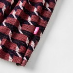 Fusta plisată pentru copii cu sclipici, roșu, 128