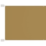 vidaXL Copertină verticală, bej, 60x600 cm, țesătură Oxford vidaXL Copertină verticală, bej, 60x600 cm, țesătură Oxford