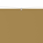 vidaXL Copertină verticală, bej, 60x600 cm, țesătură Oxford vidaXL Copertină verticală, bej, 60x600 cm, țesătură Oxford