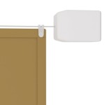 vidaXL Copertină verticală, bej, 60x600 cm, țesătură Oxford vidaXL Copertină verticală, bej, 60x600 cm, țesătură Oxford