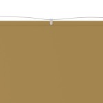 vidaXL Copertină verticală, bej, 100x1200 cm, țesătură Oxford