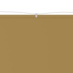 vidaXL Copertină verticală, bej, 140x1000 cm, țesătură Oxford vidaXL Copertină verticală, bej, 140x1000 cm, țesătură Oxford