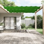 vidaXL Copertină verticală, verde deschis, 60x420 cm, țesătură Oxford vidaXL Copertină verticală, verde deschis, 60x420 cm, țesătură Oxford