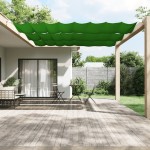 vidaXL Copertină verticală,verde deschis, 180x360 cm, țesătură Oxford vidaXL Copertină verticală,verde deschis, 180x360 cm, țesătură Oxford