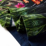 Rochie pentru copii cu mâneci lungi, bleumarin, 128