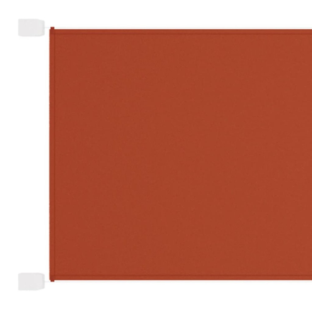 vidaXL Copertină verticală, teracotă, 100x800 cm, țesătură Oxford