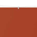 vidaXL Copertină verticală, teracotă, 100x1200 cm, țesătură Oxford