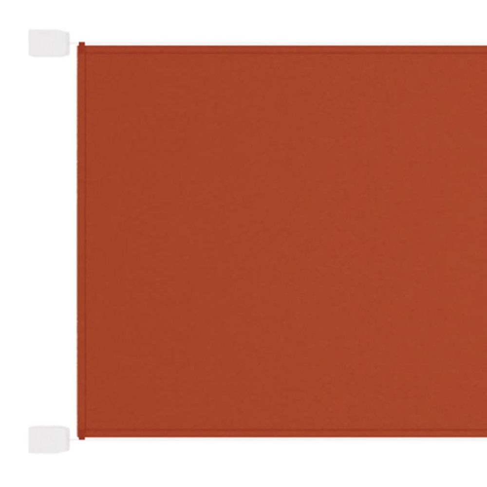 vidaXL Copertină verticală, teracotă, 140x420 cm, țesătură Oxford