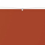 vidaXL Copertină verticală, teracotă, 200x360 cm, țesătură Oxford vidaXL Copertină verticală, teracotă, 200x360 cm, țesătură Oxford