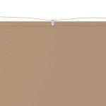 vidaXL Copertină verticală, gri taupe, 180x1200 cm, țesătură oxford