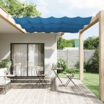 vidaXL Copertină verticală, albastru, 60x270 cm, țesătură oxford vidaXL Copertină verticală, albastru, 60x270 cm, țesătură oxford