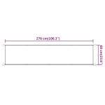 vidaXL Copertină verticală, albastru, 60x270 cm, țesătură oxford vidaXL Copertină verticală, albastru, 60x270 cm, țesătură oxford