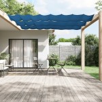 vidaXL Copertină verticală, albastru, 60x420 cm, țesătură oxford vidaXL Copertină verticală, albastru, 60x420 cm, țesătură oxford