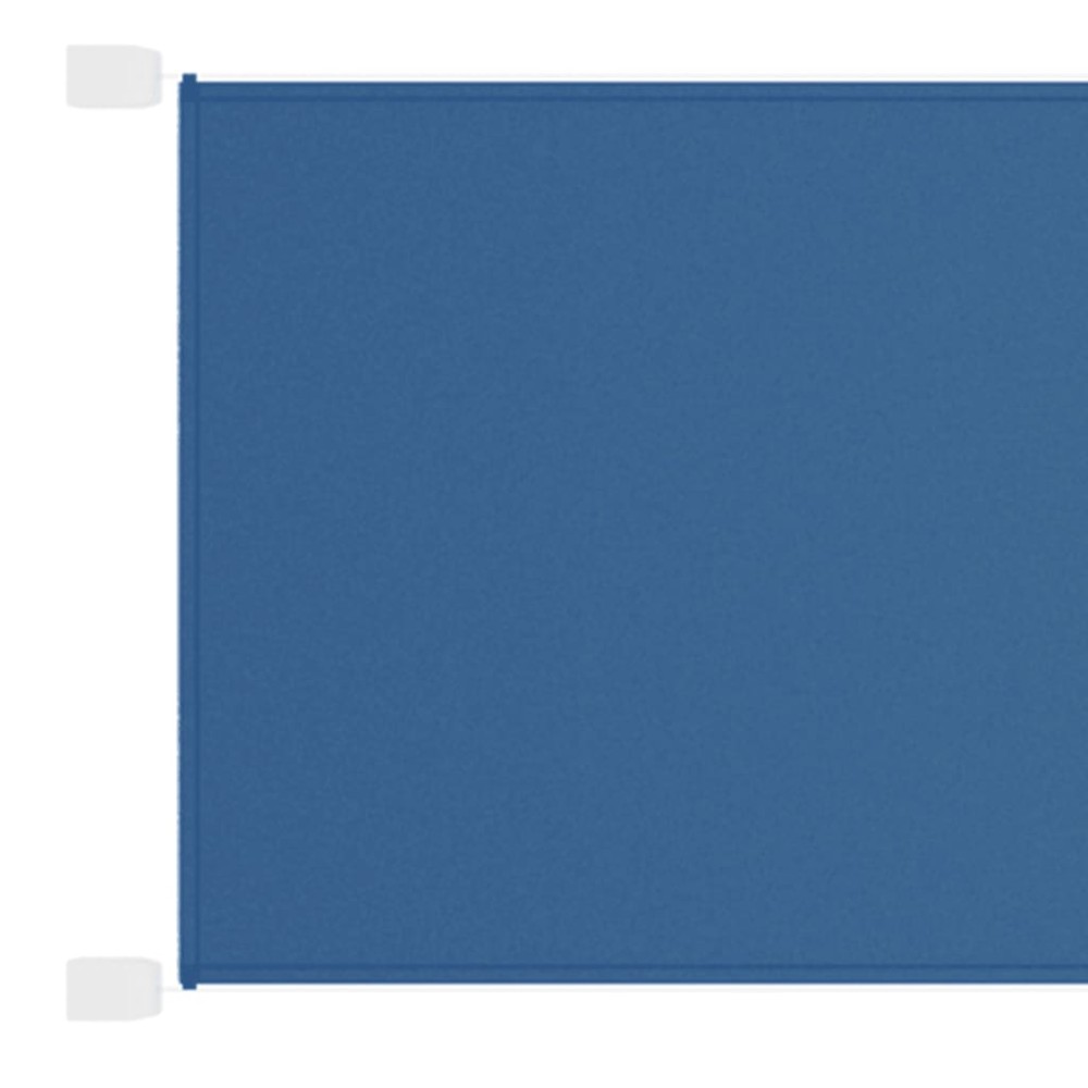 vidaXL Copertină verticală, albastru, 60x600 cm, țesătură oxford