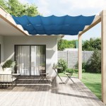 vidaXL Copertină verticală, albastru, 140x270 cm, țesătură oxford vidaXL Copertină verticală, albastru, 140x270 cm, țesătură oxford