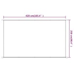 vidaXL Copertină verticală, albastru, 250x420 cm, țesătură oxford vidaXL Copertină verticală, albastru, 250x420 cm, țesătură oxford