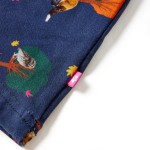 Fustă pentru copii, bleumarin, 140